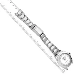 ROLEX DATEJUST 41 WHITE ROMAN DIAL STAINLESS STEEL MENS WATCH 126300