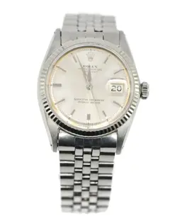 ROLEX DATEJUST STAINLESS STEEL WATCH 1601