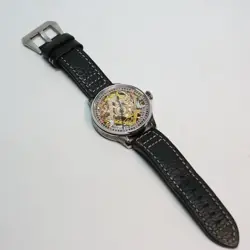 Near MINT ROLEX Pocket Watch Movement Use Custom Watch Full Skate Freemas