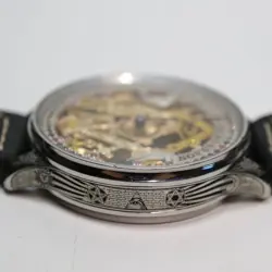 Near MINT ROLEX Pocket Watch Movement Use Custom Watch Full Skate Freemas