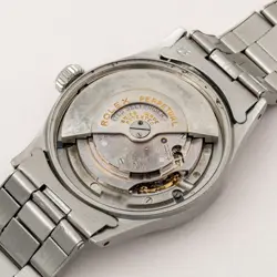Rolex Semi Bubble Back Oyster 6332 Vintage Self-Winding SS Case & Belt 1956