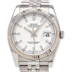 ROLEX MEN'S DATEJUST 116234 K18WG/SS AUTOMATIC #CS152