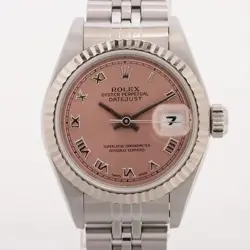 ROLEX DATEJUST 69174 SS×WG AT PINK-FACE