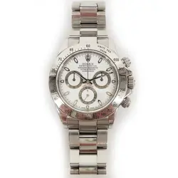 2002 ROLEX COSMOGRAPH DAYTONA 116520, 40MM, STEEL, WHITE DIAL, BOX ONLY
