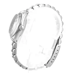 Rolex Datejust 26 69174 Silver Stick Steel White Gold Jubilee Ladies Watch