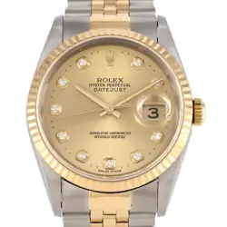 ROLEX  DATEJUST 16233G SSXYG AUTOMATIC WINDING NUMBER R45_0106