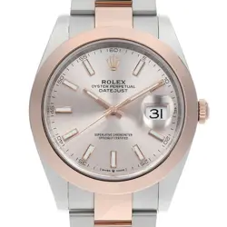 ROLEX  DATEJUST 41 126301 SUNDUST 3 ROW OYSTER BRACELET RANDOM NUMBER WATCH R45_