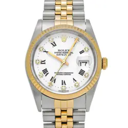1996 WHITE/DIAMOND WATCH