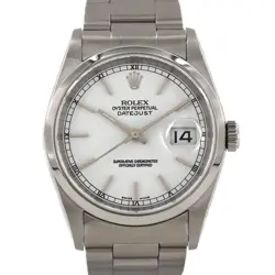 ROLEX  DATEJUST 16200 SS AUTOMATIC WINDING K NUMBER R45_0106