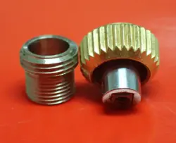 ROLEX PATENT GOLD CROWN TUBE 6.1MM BUBBLE BACK OYSTER ROYAL 1