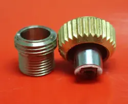 ROLEX PATENT GOLD CROWN TUBE 6.1MM BUBBLE BACK OYSTER ROYAL 1