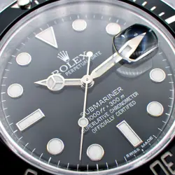 ROLEX 116610LN Submariner Date V No. Roulette Engraved Men's Watch G0106