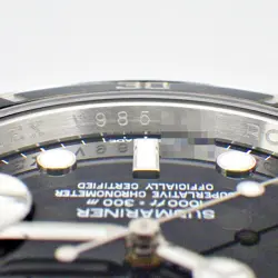 ROLEX 116610LN Submariner Date V No. Roulette Engraved Men's Watch G0106