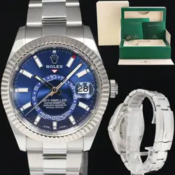 MINT ROLEX BLUE