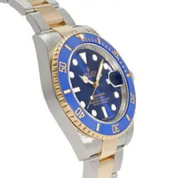 USED ROLEX Submariner Date 116613LB Blue Men's Watch #1187
