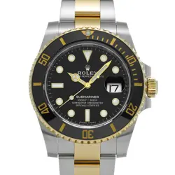 USED ROLEX SUBMARINER DATE 116613LN BLACK CASE: 40×40MM MEN'S WATCH #1197
