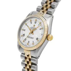 USED ROLEX Datejust 68273 White Case: 31×31mm Band: 18cm Unisex Watch #11167