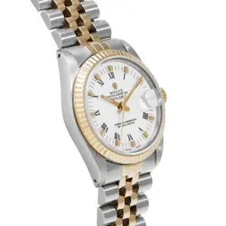 USED ROLEX Datejust 68273 White Case: 31×31mm Band: 18cm Unisex Watch #11167