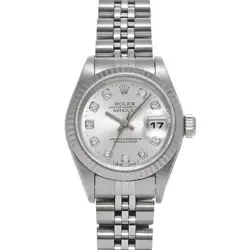 USED ROLEX DATEJUST 69174G SILVER CASE: 26×26MM BAND: 16CM LADIES WATCH #91727