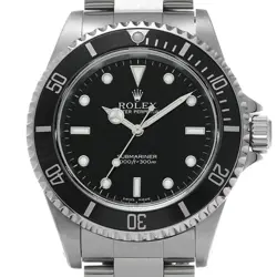 USED ROLEX Submariner 14060M Black Case: 40×40mm Band: 19cm Men's Watch #1187
