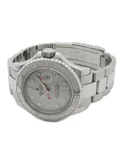 USED ROLEX Yacht Master Lolesium 16622 Silver Case: 40mm Men's Watch #13377