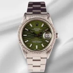 PRONG DIAMONDS GREEN