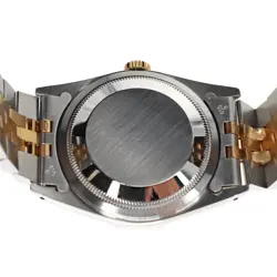 USED ROLEX Datejust 16233G Gold Case: 36.0mm Band: 19.5cm Men's Watch #19647