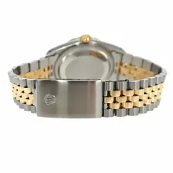 USED ROLEX Datejust 16233G Gold Case: 36.0mm Band: 19.5cm Men's Watch #19647