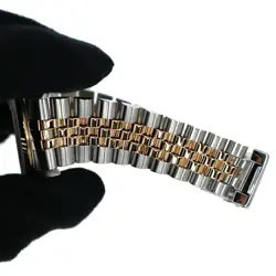 USED ROLEX Datejust 16233G Gold Case: 36.0mm Band: 19.5cm Men's Watch #19647