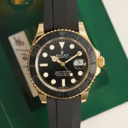 ROLEX YACHT-MASTER 226658 BLACK TWO-PIECE STRAP WITH BLACK BEZEL 2023