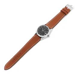 ROLEX OYSTERDATE PRECISION BLACK DIAL STEEL VINTAGE MENS WATCH 6694