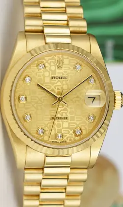 ROLEX 31MM 18KT