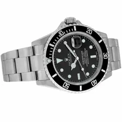 MEN'S STAINLESS STEEL ROLEX SUBMARINER DATE REF. 16610