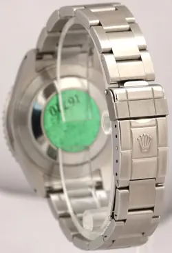 UNPOLISHED Rolex GMT-Master II PEPSI Red Blue Steel Oyster 40mm 16710 Watch BOX