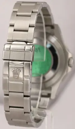 UNPOLISHED Rolex GMT-Master II PEPSI Red Blue Steel Oyster 40mm 16710 Watch BOX