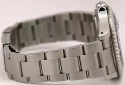 UNPOLISHED Rolex GMT-Master II PEPSI Red Blue Steel Oyster 40mm 16710 Watch BOX