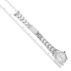 WHITE DIAL SILVER