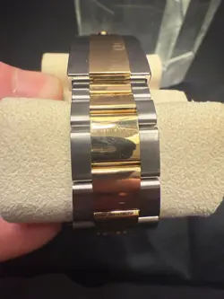 GOLD/STEEL WATCH BOX