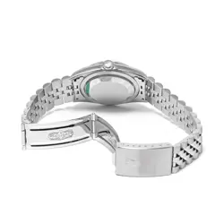 USED ROLEX Datejust 16234 Silver Case: 36×36mm Band: 20cm Men's Watch #972012