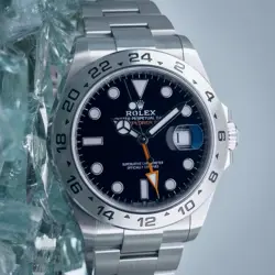 2023 ROLEX EXPLORER II BLACK DIAL FULL SET 42MM STAINLESS STEEL 226570