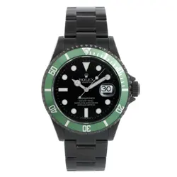Rolex 16610LV Kermit Project X Submariner Watch W/Box,Books,Waranty Card & Tags