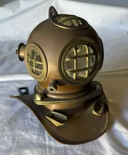 VINTAGE AUTHENTIC ROLEX WATCH DIVERS HELMET STORE DISPLAY FOR SUBMARINER