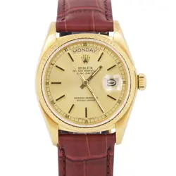 PRESIDENT 36MM CHAMPAGNE