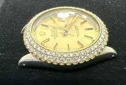 Rolex Datejust 36 16013 TWO TONE Gold Silver Jubilee Bracelet Diamond Gold Bezel