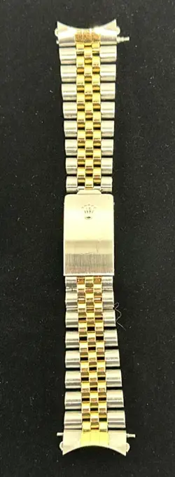 Rolex Datejust 36 16013 TWO TONE Gold Silver Jubilee Bracelet Diamond Gold Bezel