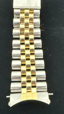 Rolex Datejust 36 16013 TWO TONE Gold Silver Jubilee Bracelet Diamond Gold Bezel
