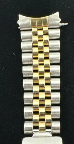 Rolex Datejust 36 16013 TWO TONE Gold Silver Jubilee Bracelet Diamond Gold Bezel