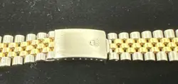 Rolex Datejust 36 16013 TWO TONE Gold Silver Jubilee Bracelet Diamond Gold Bezel