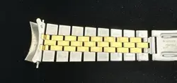 Rolex Datejust 36 16013 TWO TONE Gold Silver Jubilee Bracelet Diamond Gold Bezel