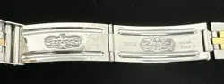 Rolex Datejust 36 16013 TWO TONE Gold Silver Jubilee Bracelet Diamond Gold Bezel